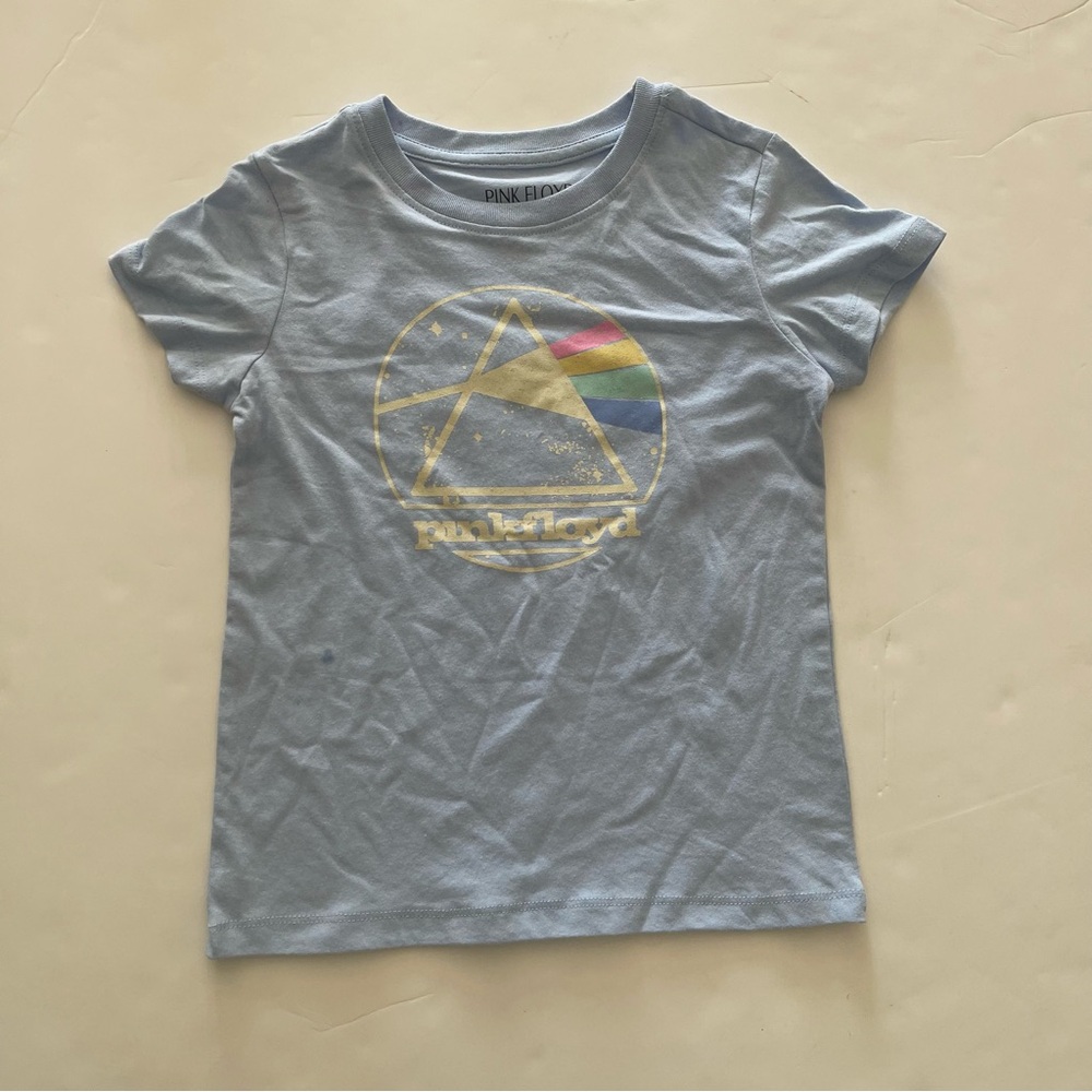 Pink Floyd Blue Vintage Graphic Tee